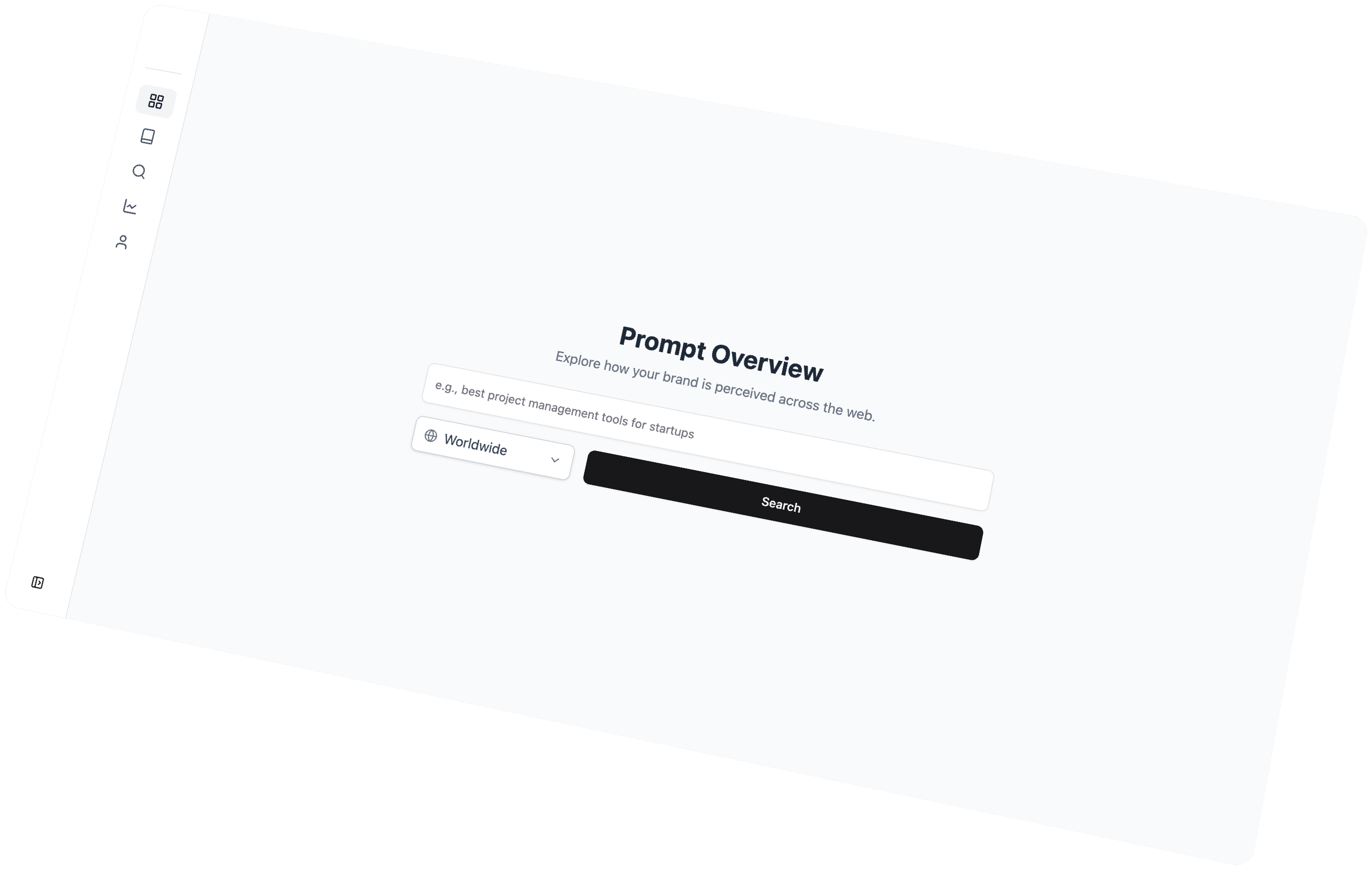 AI Search Discovery Dashboard - Interactive View